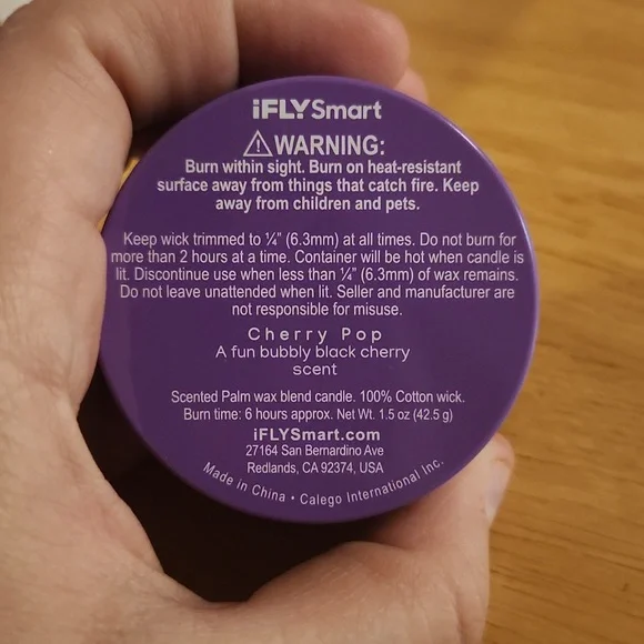 Black Cherry Pop Scent 1.5 oz - Picture 5 of 7